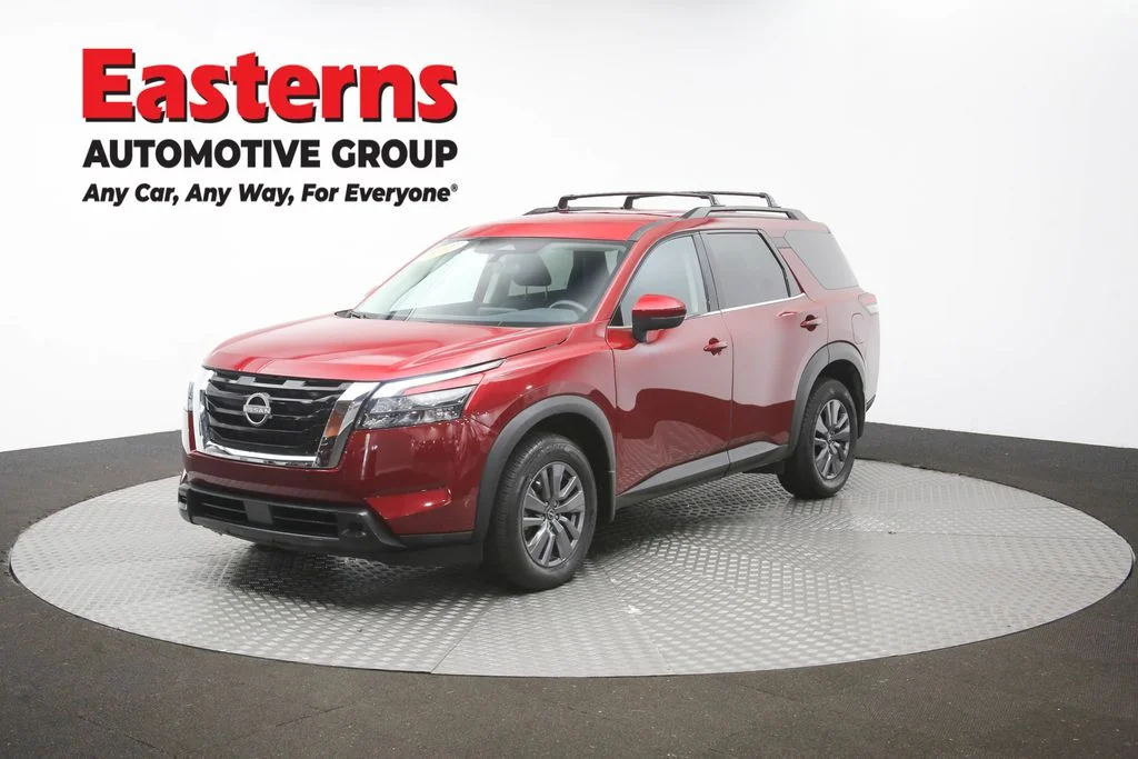 Used 2024 Red Nissan SV image 57