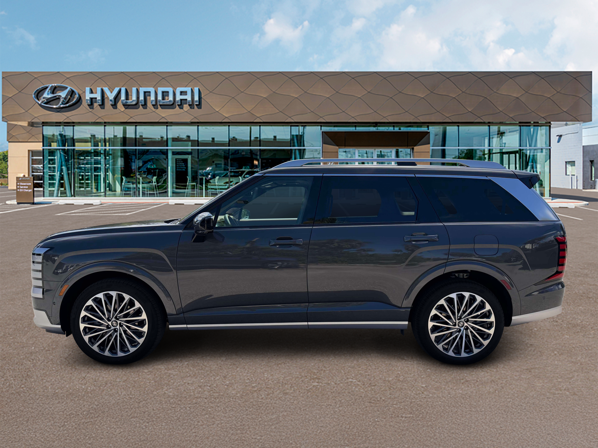 New 2027 Ecotronic Gray Pearl Hyundai Calligraphy FWD image 3