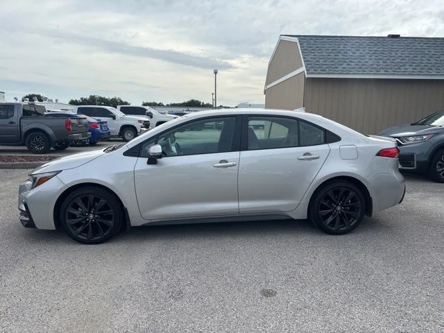 Used 2024 Silver Toyota SE image 8