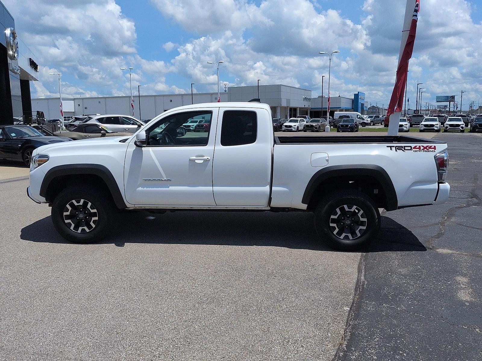 Used 2021 Super White Toyota TRD Off Road image 4