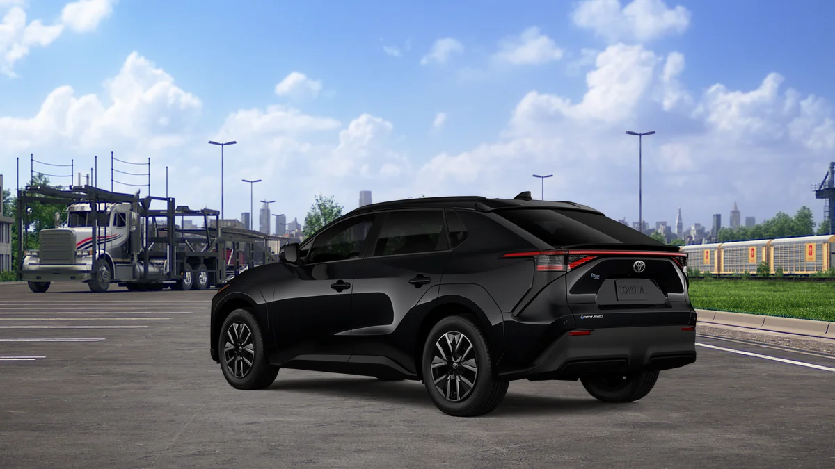 New 2026 Midnight Black Metallic Toyota XLE image 6