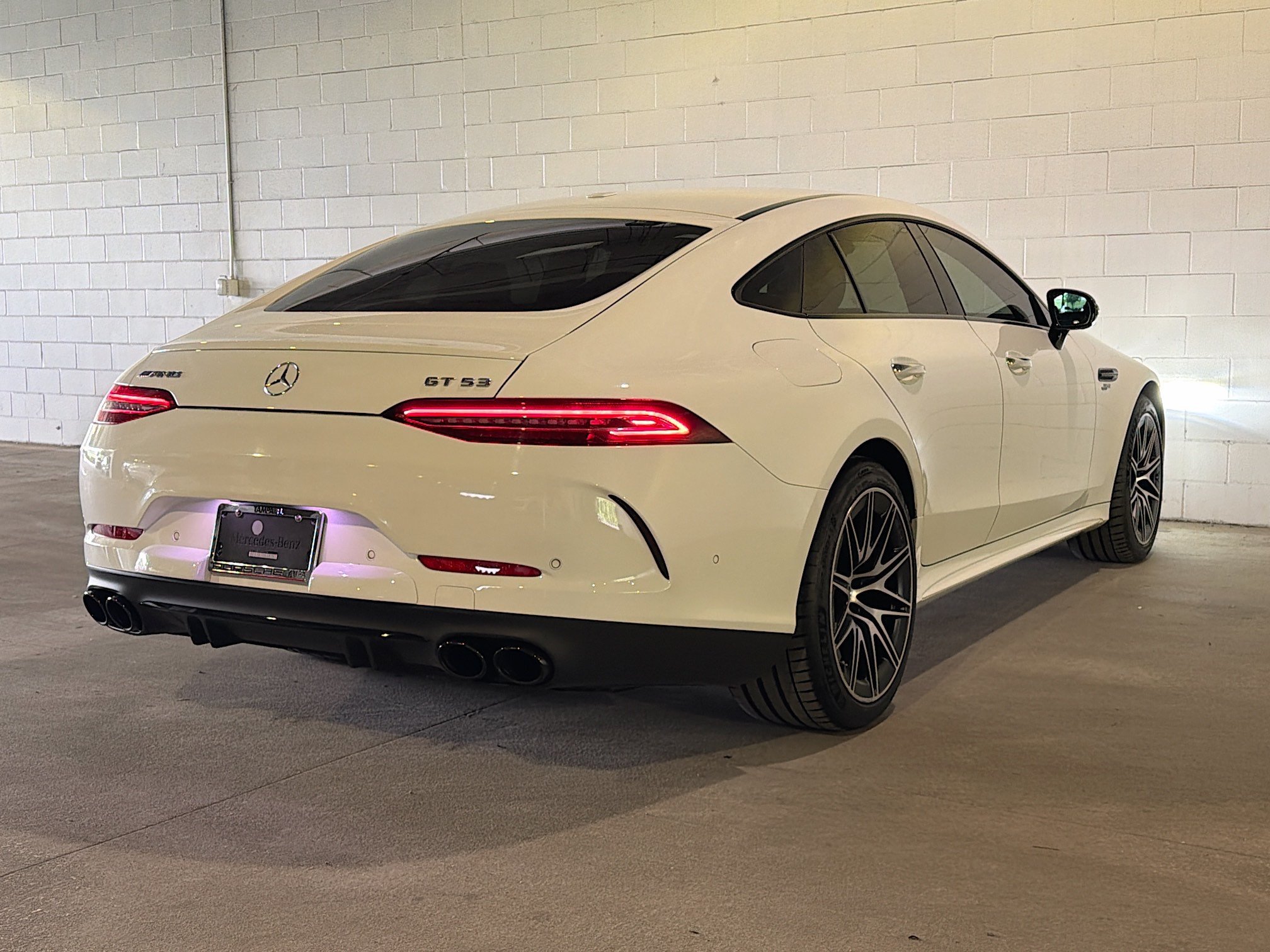 Used 2022 Polar White Mercedes-Benz AMG® GT 53 image 7