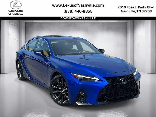 Certified Used 2025 ULTRASONIC BLUE MICA Lexus 350 F SPORT Design image 1