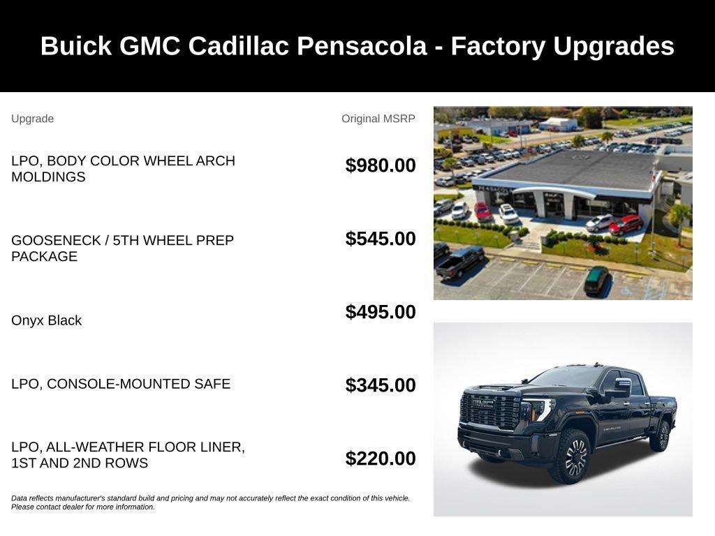 Used 2024 Black GMC Denali Ultimate image 4