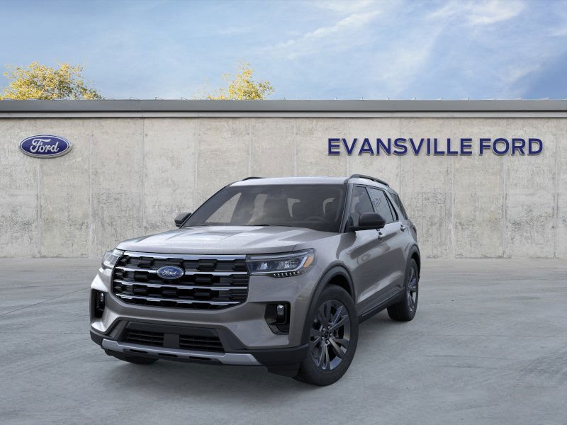 New 2026 Carbonized Gray Metallic Ford Active image 2