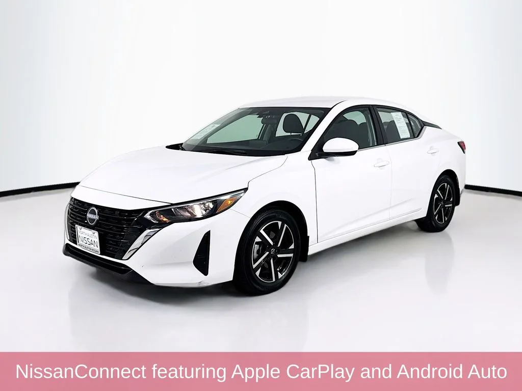 Used 2024 White Nissan SV image 3
