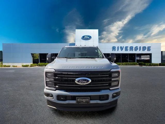 New 2026 Glacier Gray Metallic Tri-Coat Ford F-350® Platinum® image 2