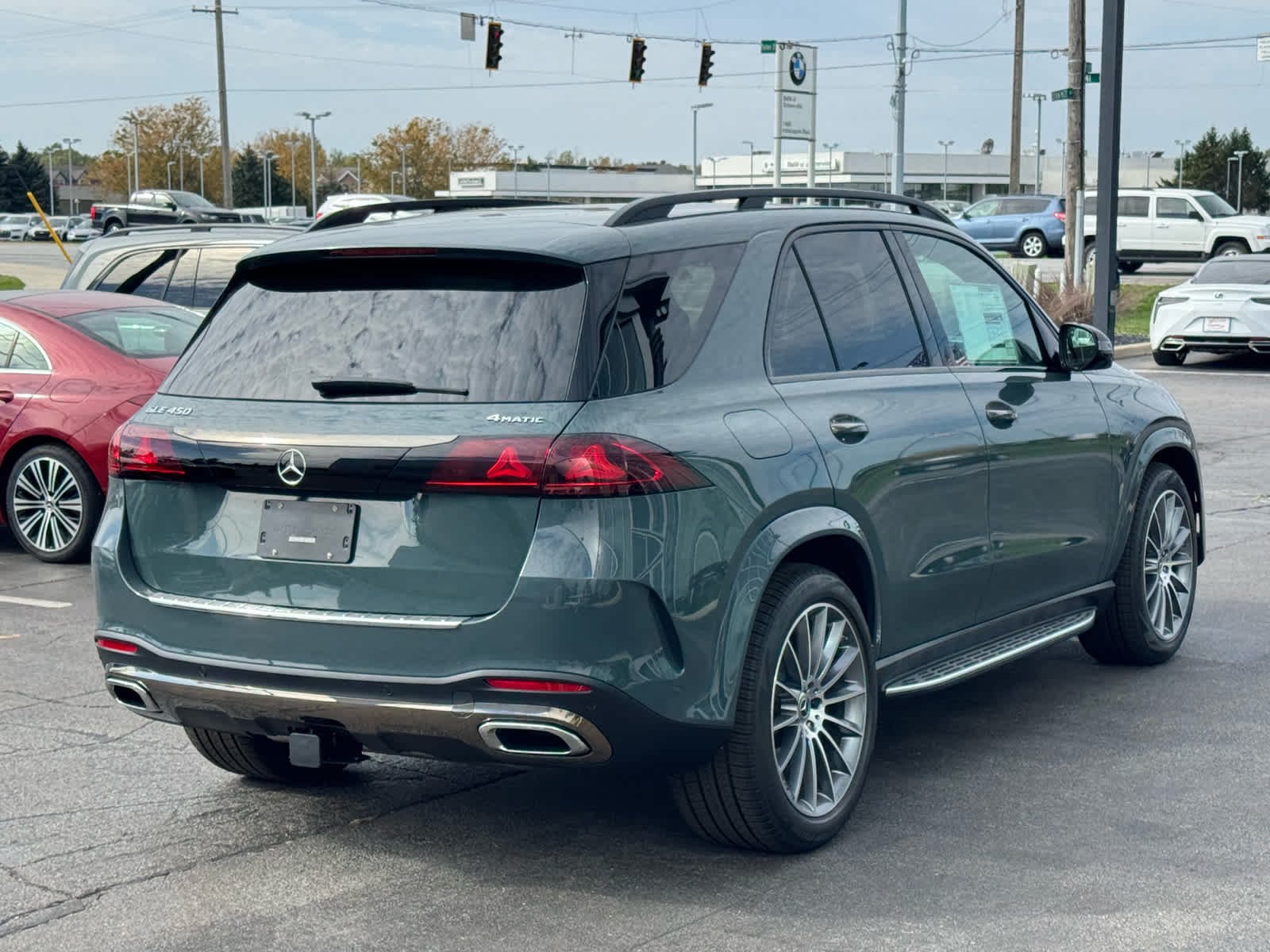 New 2027 Dark Petrol Mercedes-Benz GLE 450 image 9