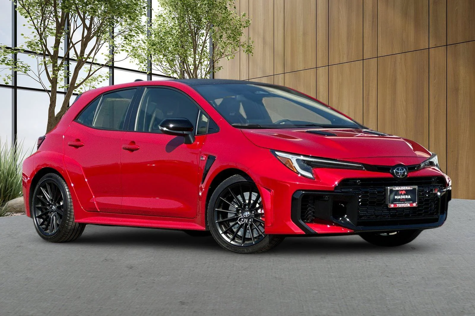 New 2026 Supersonic Red Toyota GR Corolla Premium Plus image 2