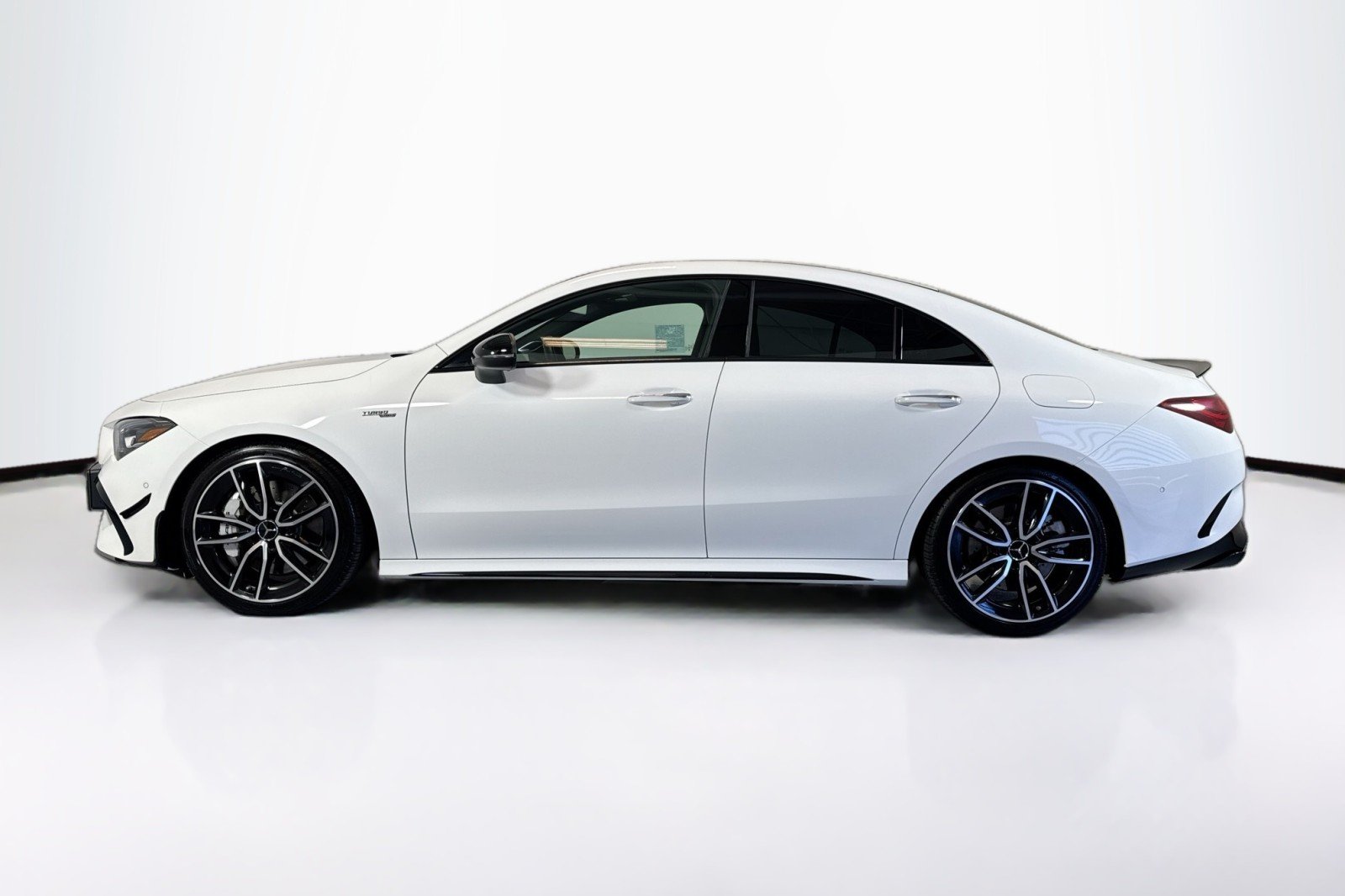 Certified Used 2025 Polar White Mercedes-Benz AMG® CLA 35 4MATIC Coupe image 8
