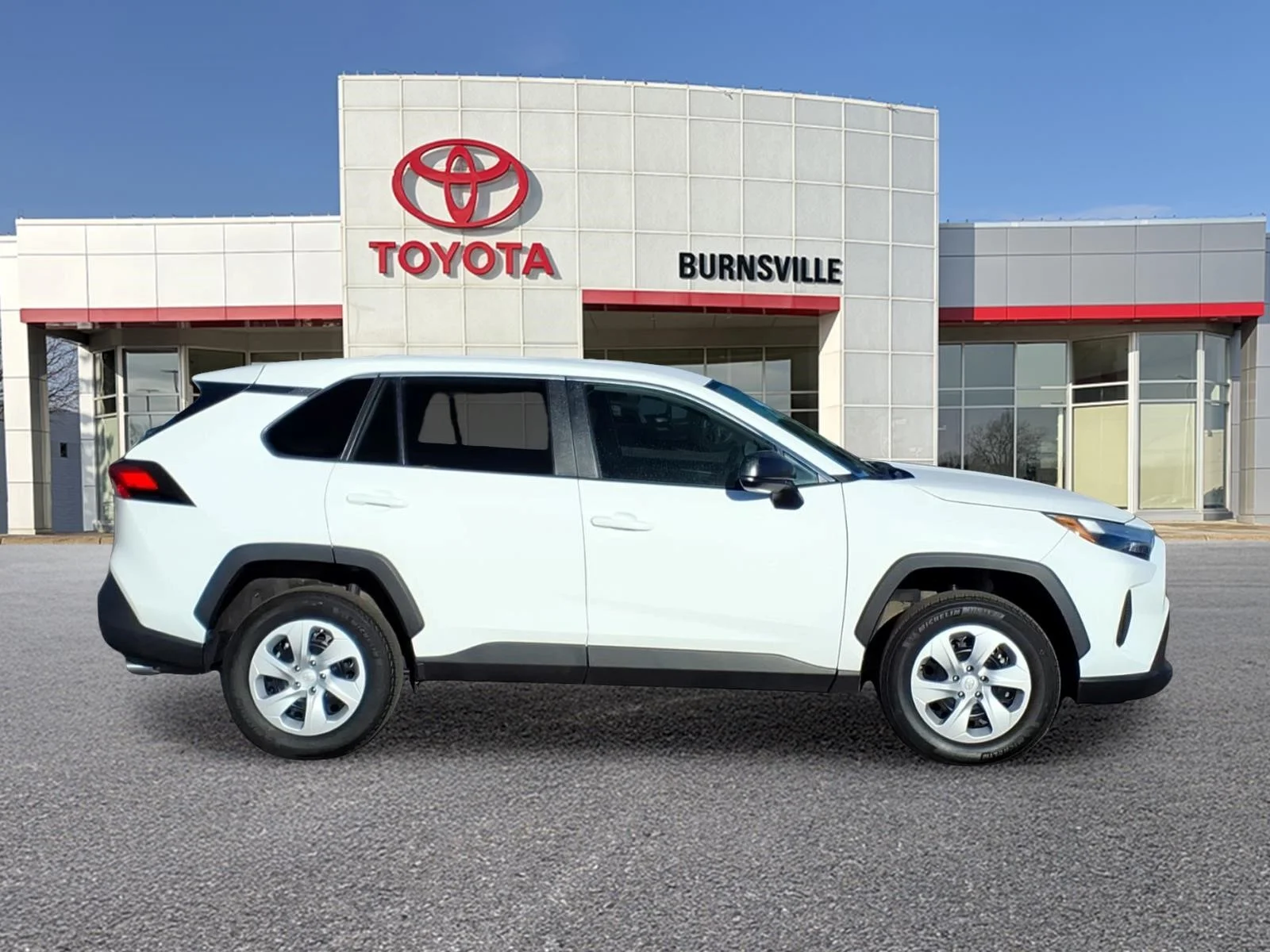 Certified 2025 Toyota RAV4 LE with VIN 2T3F1RFV4SW525950 for sale in Burnsville, Minnesota