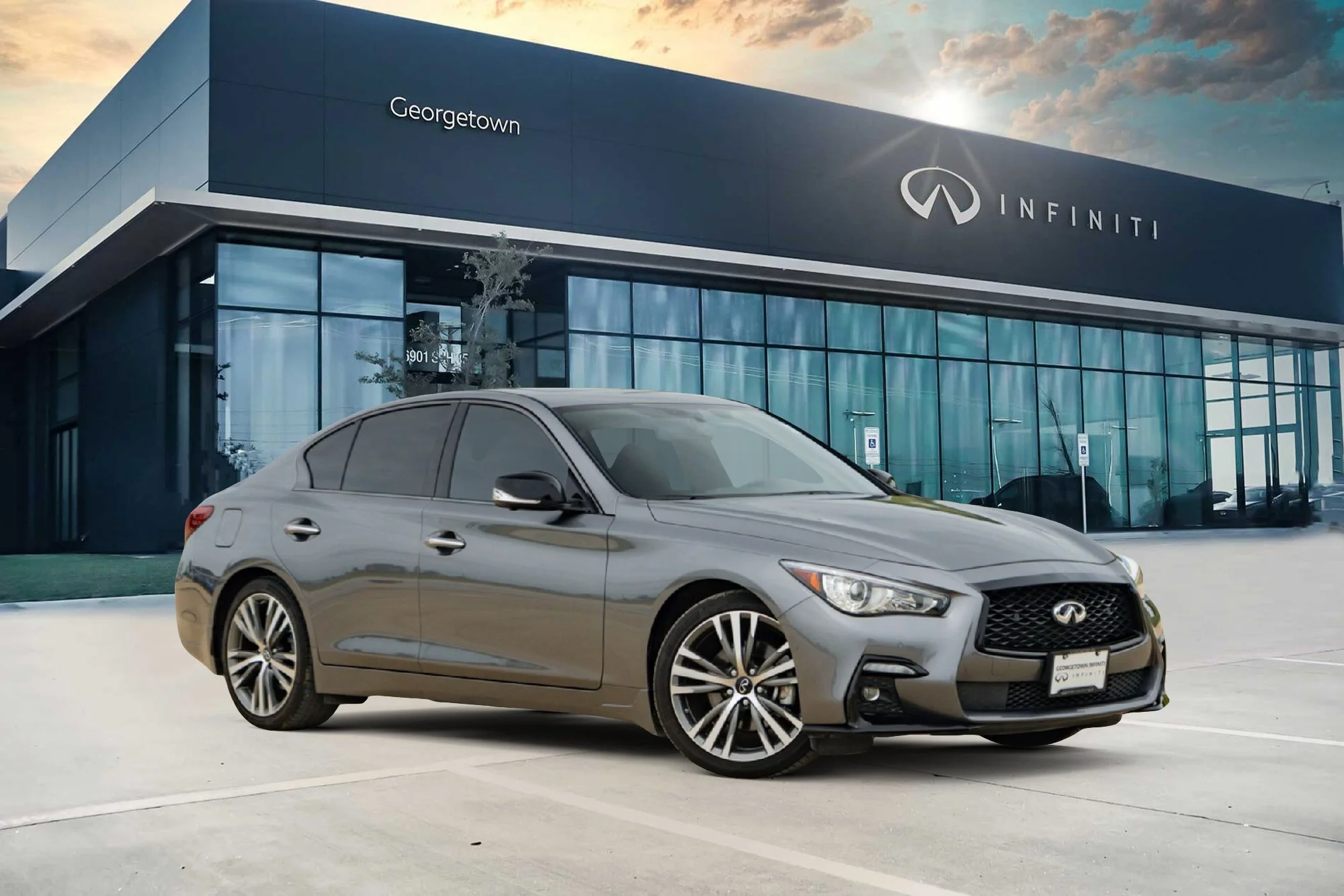 Certified Used 2023 Gray INFINITI SENSORY image 1