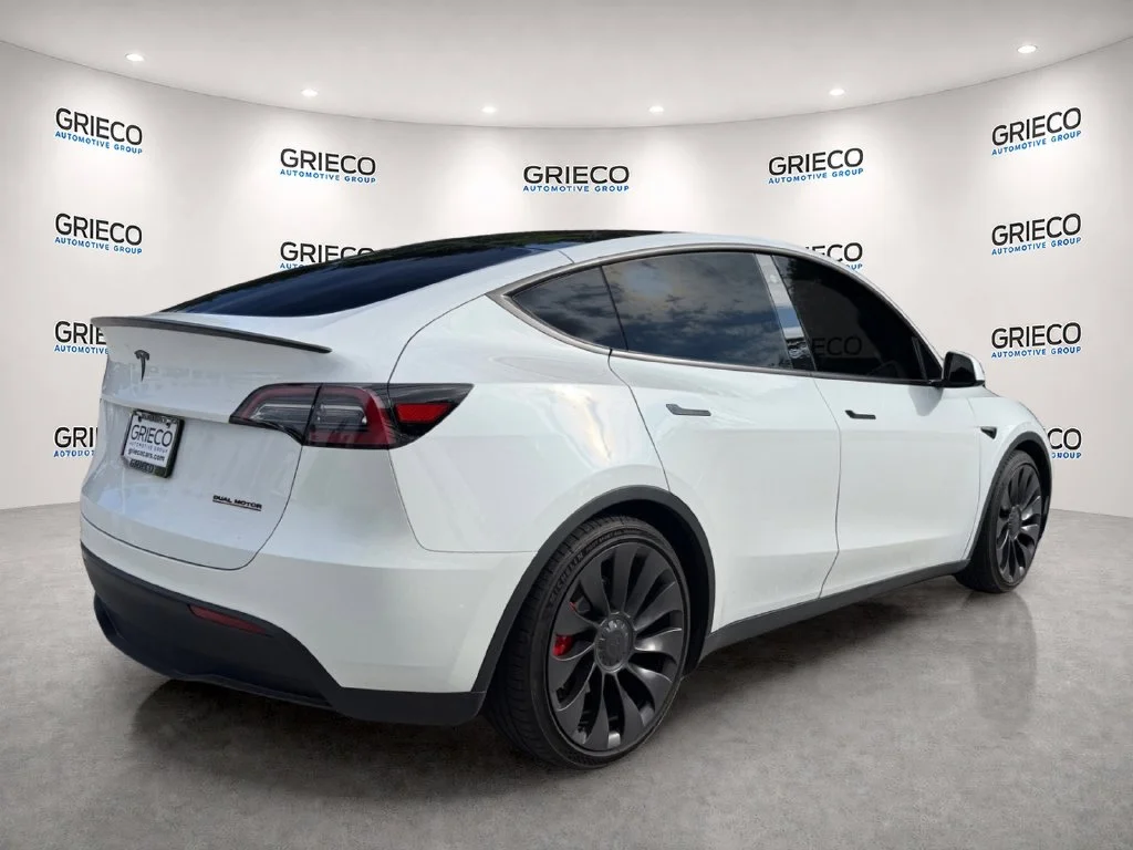 Used 2023 Pearl White Multi Tesla Performance image 7