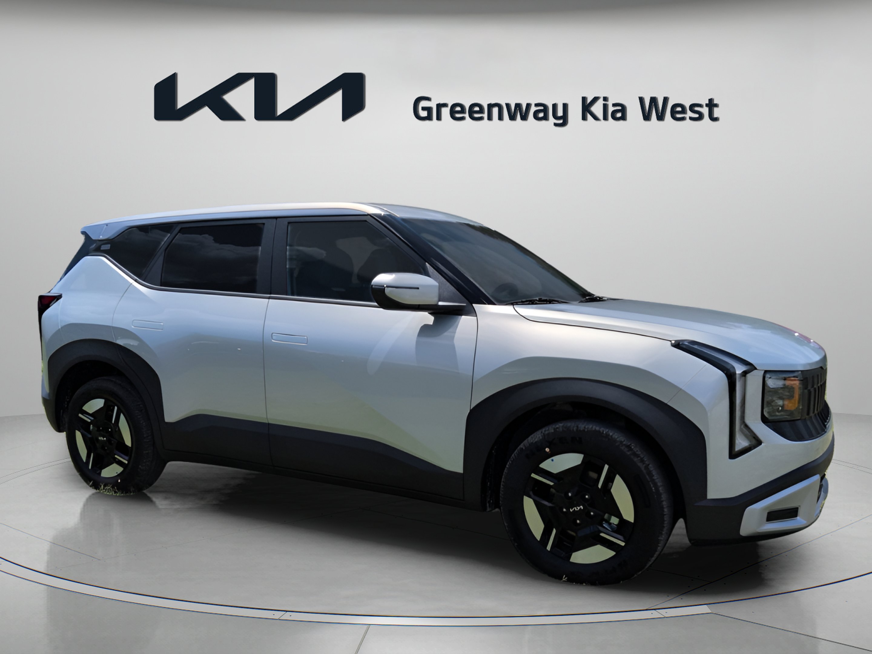 New 2027 Ivory Silver Kia LX image 2