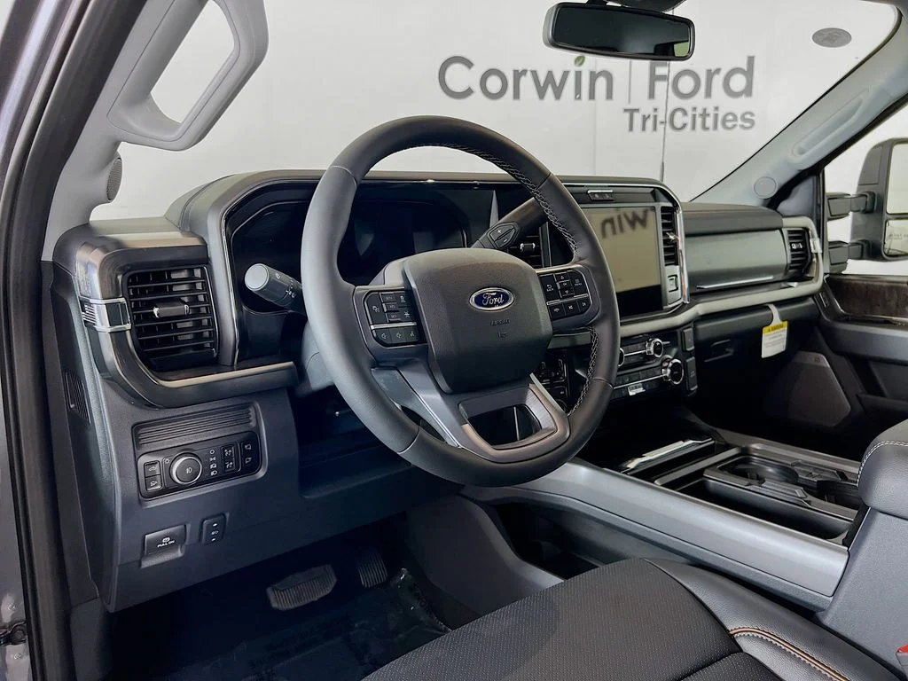 New 2026 Carbonized Gray Metallic Ford Lariat image 3