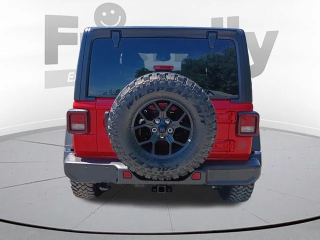 New 2026 Firecracker Red Clear-Coat Exterior Paint Jeep Willys image 6