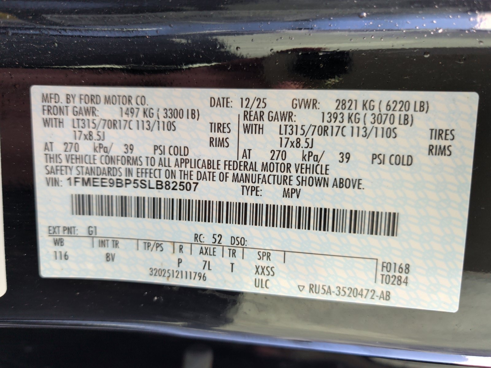 Used 2025 Shadow Black Ford Badlands image 18