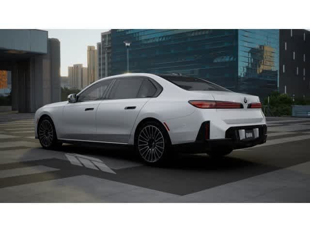 New 2027 Mineral White Metallic BMW 740i image 2