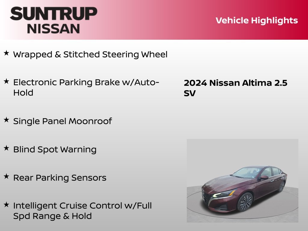 Used 2024 Red Nissan 2.5 SV image 16