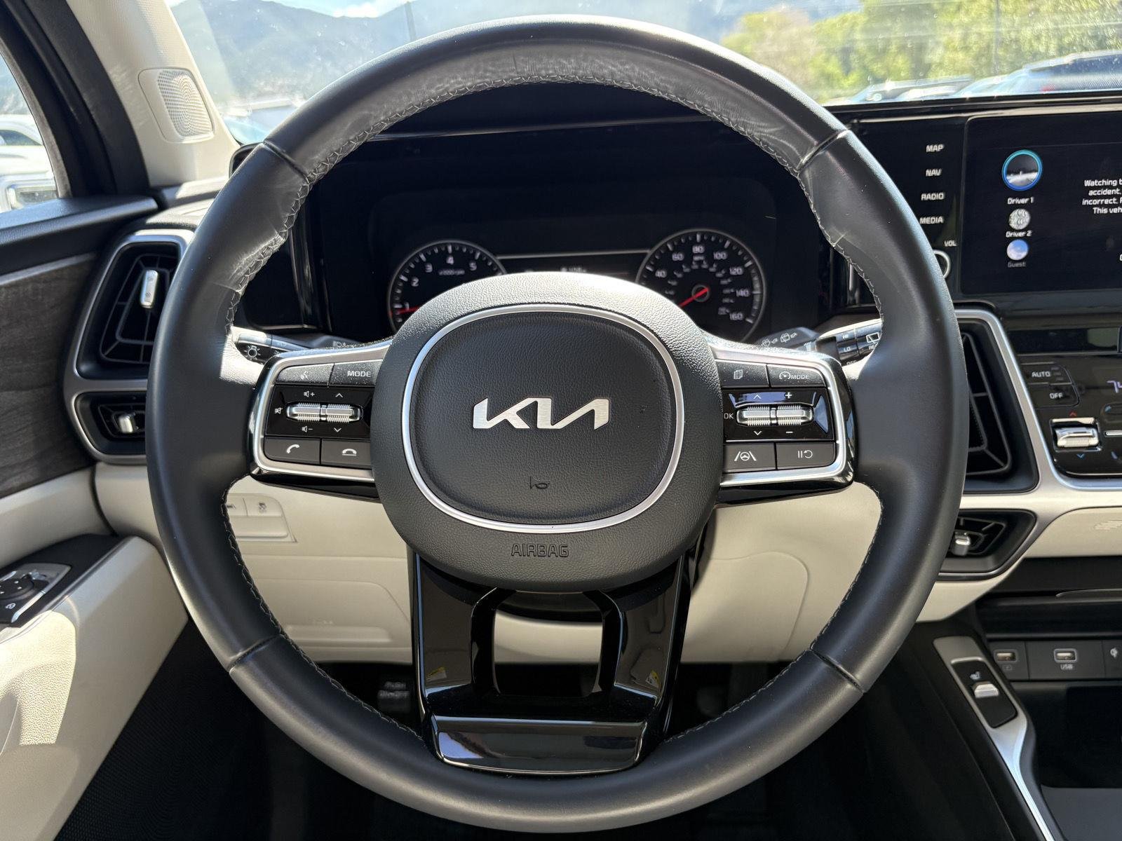 Used 2023 Gravity Gray Kia X-Line S image 14