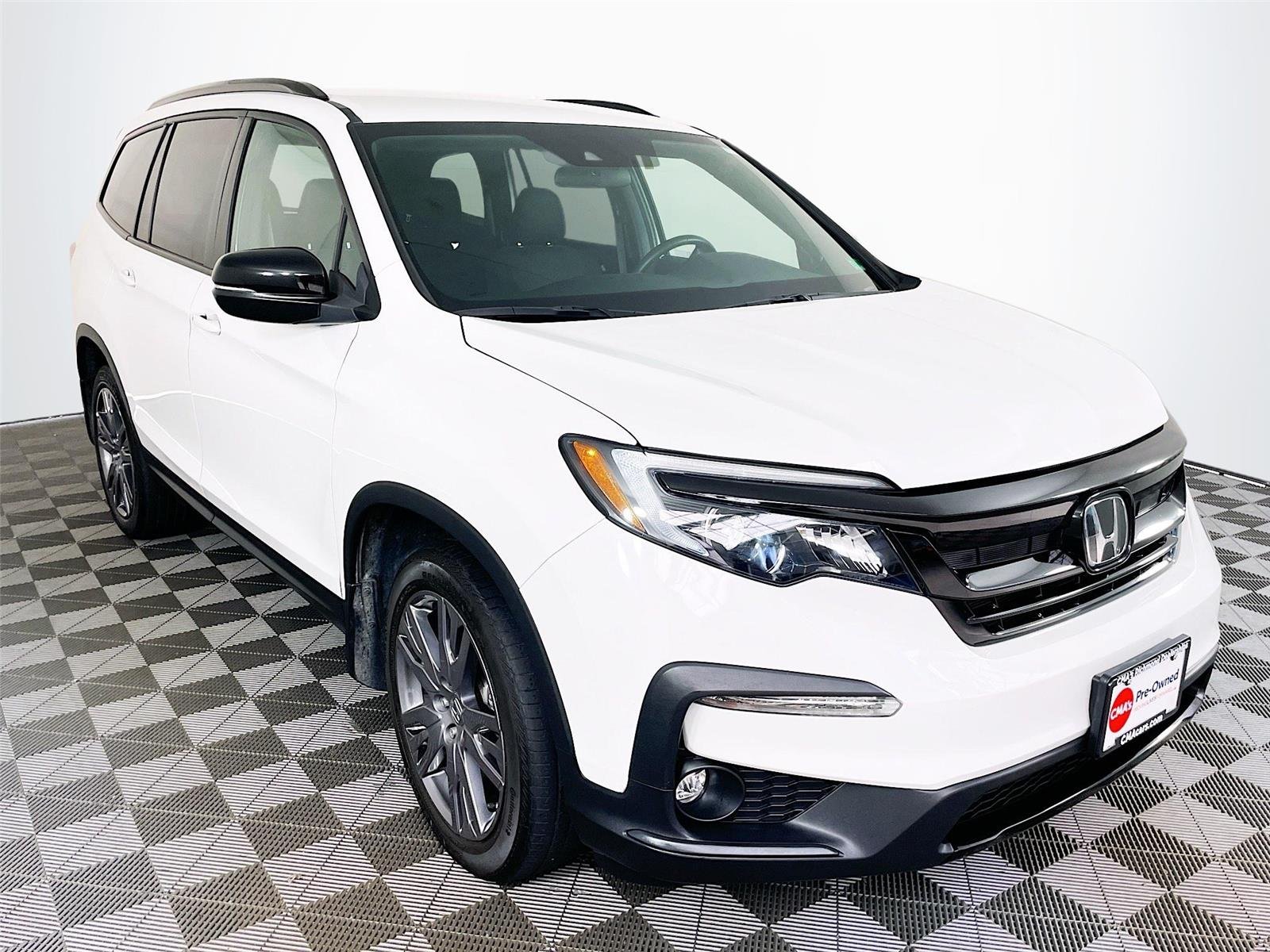 Used 2022 Platinum White Pearl Honda Sport image 1