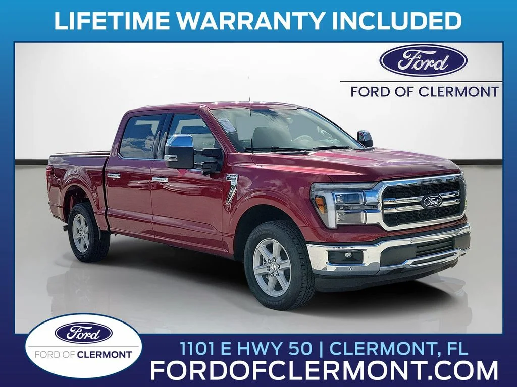 New 2026 Ruby Red Metallic Tinted Clearcoat Ford Lariat® image 1