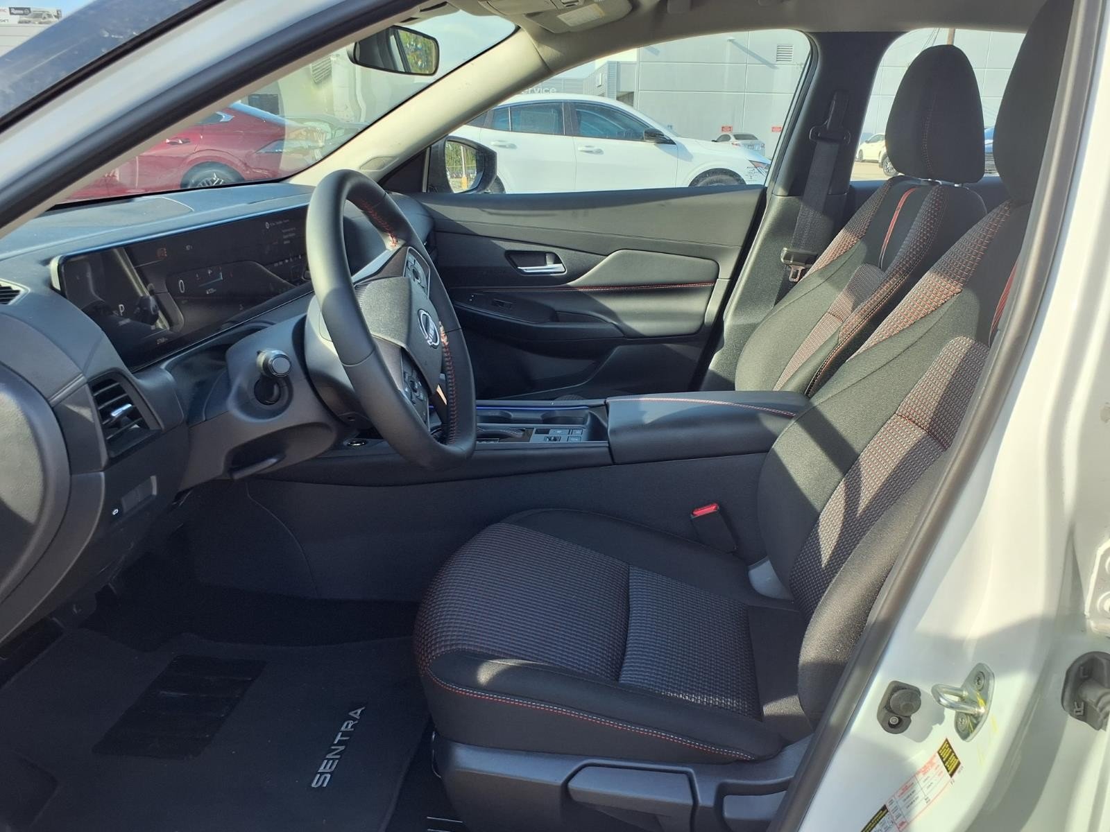 2026 Nissan Sentra SR White at Robbins Nissan