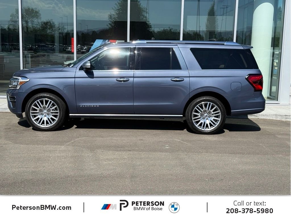Used 2023 Blue Ford Platinum image 2