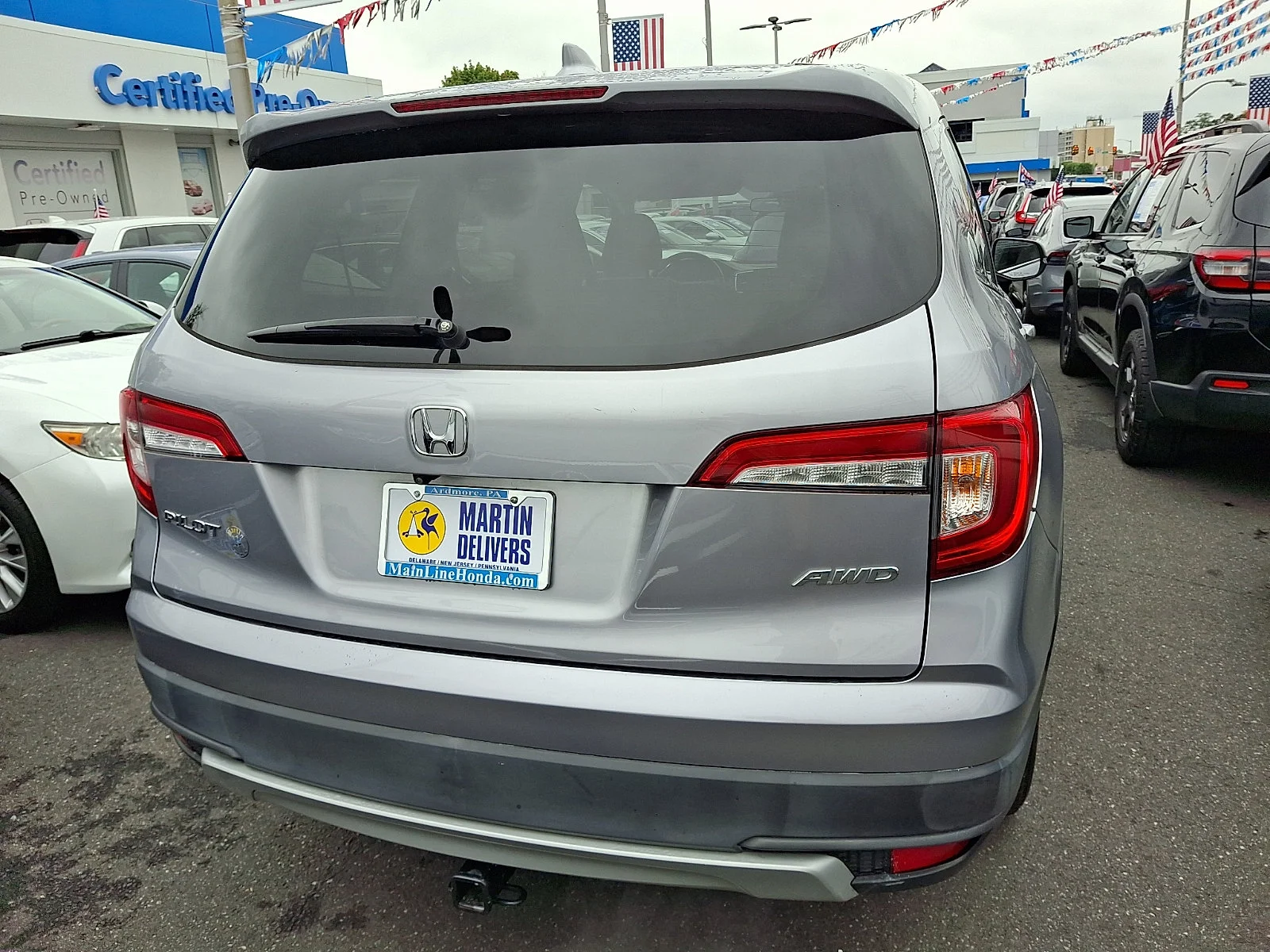 Used 2021 Lunar Silver Metallic Honda EX image 5