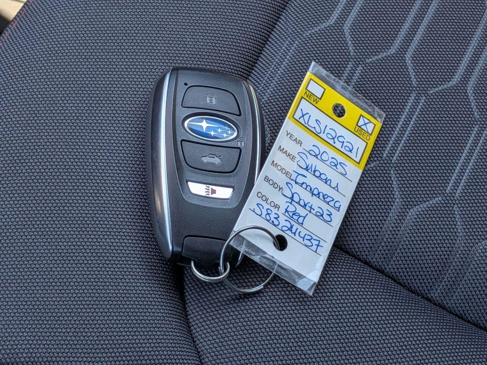 Certified Used 2025 Pure Red Subaru Sport image 57