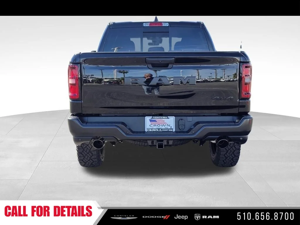 New 2026 Diamond Black Crystal Pearl-Coat Exterior Paint RAM Warlock image 6