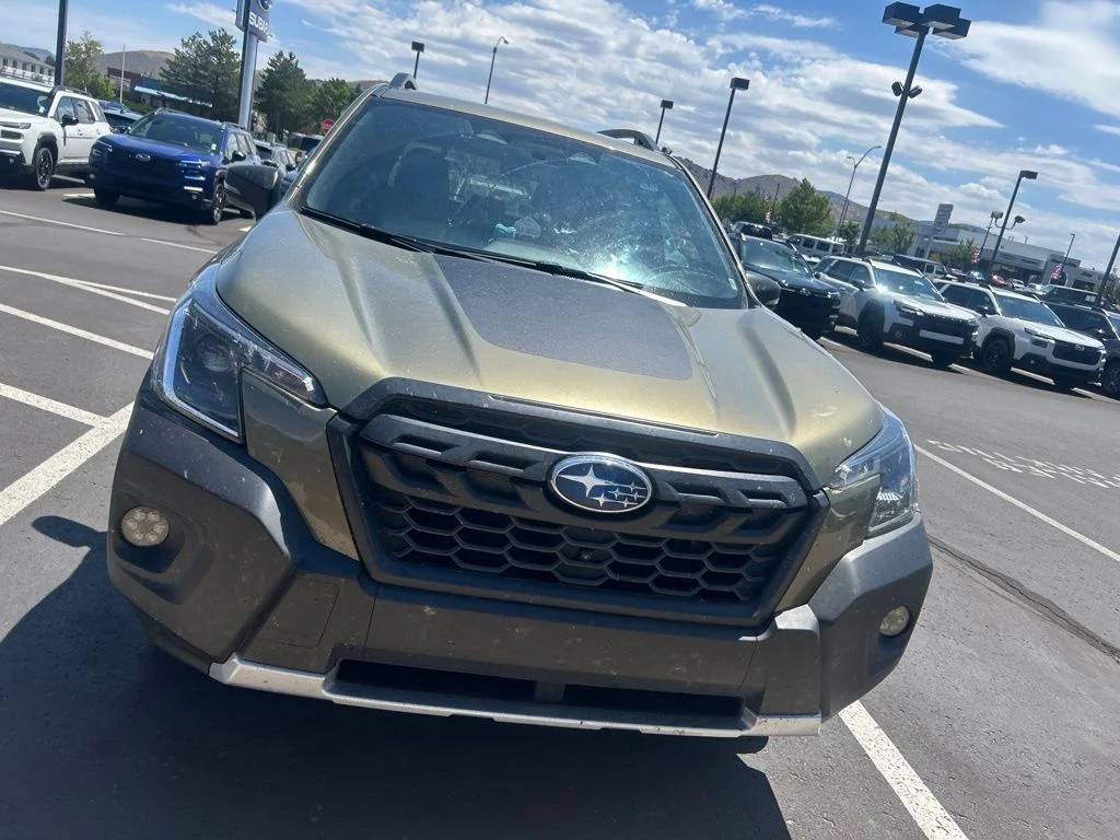 Used 2023 Green Metallic Subaru Wilderness image 3