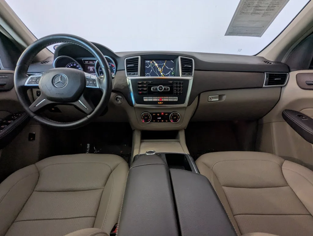 Certified Used 2013 Blue Mercedes-Benz ML 350 image 5