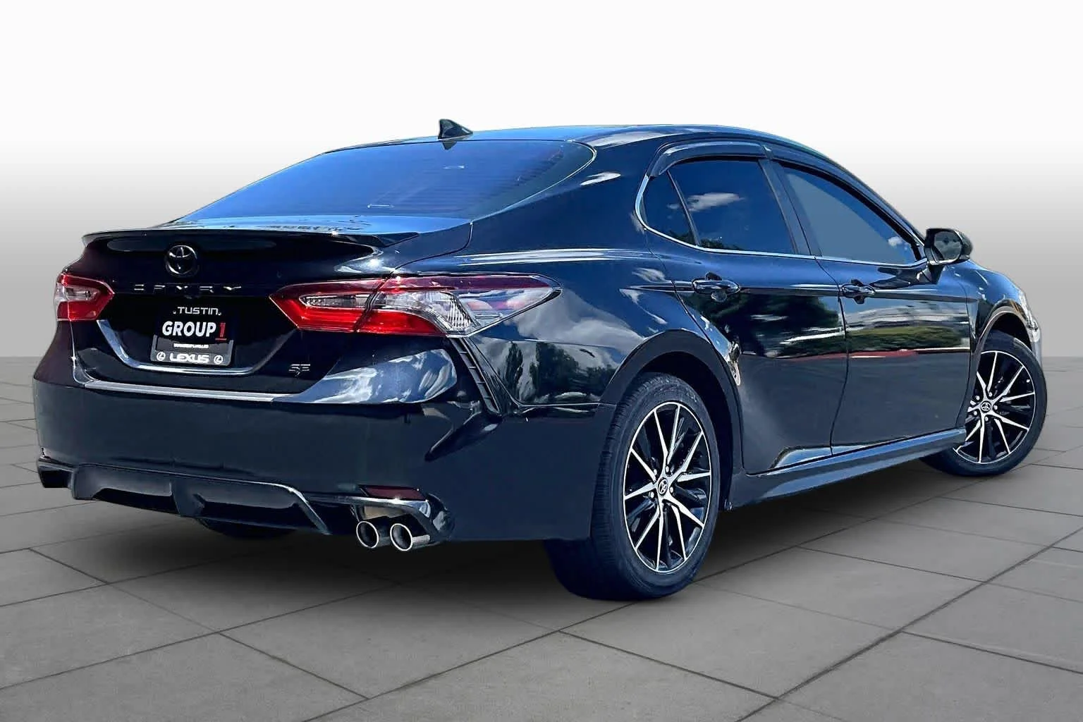 Used 2024 Midnight Black Metallic Toyota SE image 12