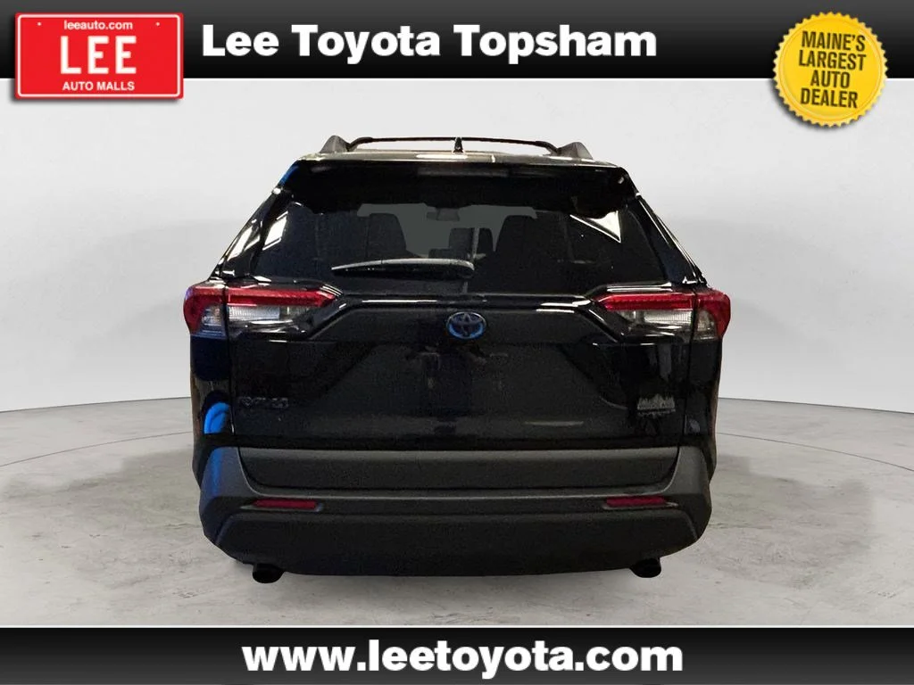 Certified Used 2024 Midnight Black Metallic Toyota Hybrid Woodland image 4