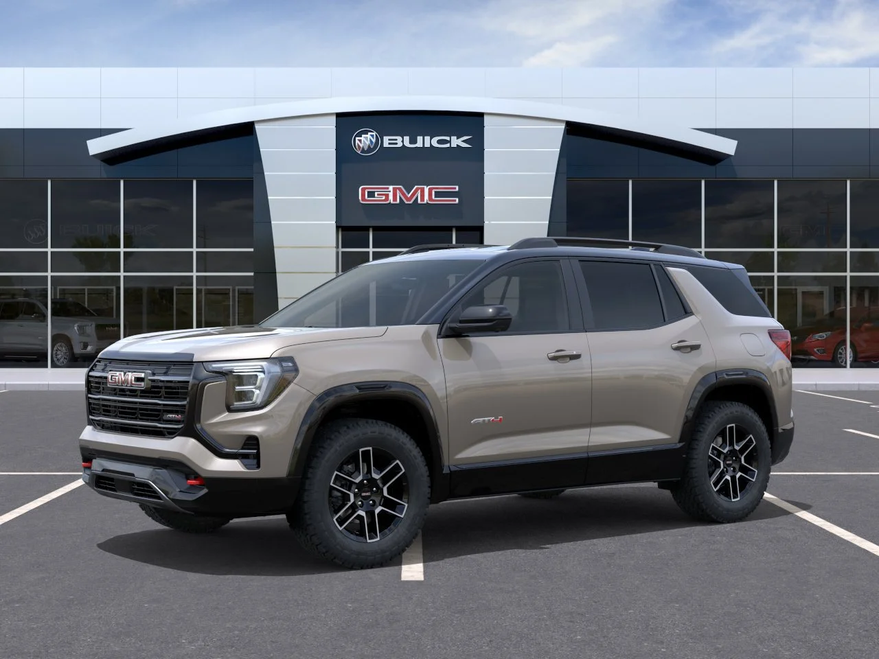New 2026 Riverstone Metallic GMC AT4 image 2