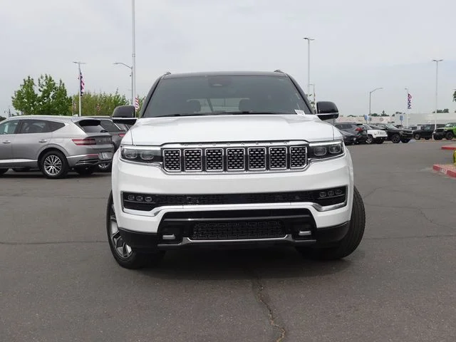 Used 2023 Bright White Clearcoat Jeep Series III image 3