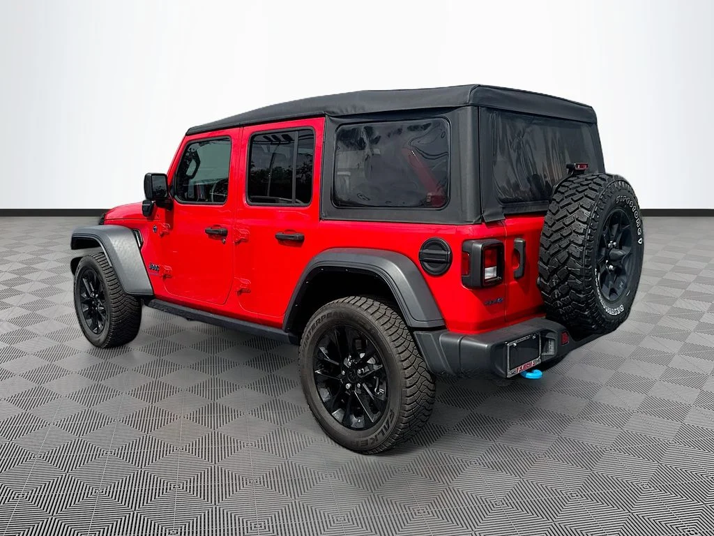Used 2023 Red Jeep Willys 4xe image 8