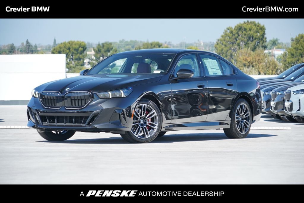 New 2027 Black Sapphire Metallic BMW 530i image 1