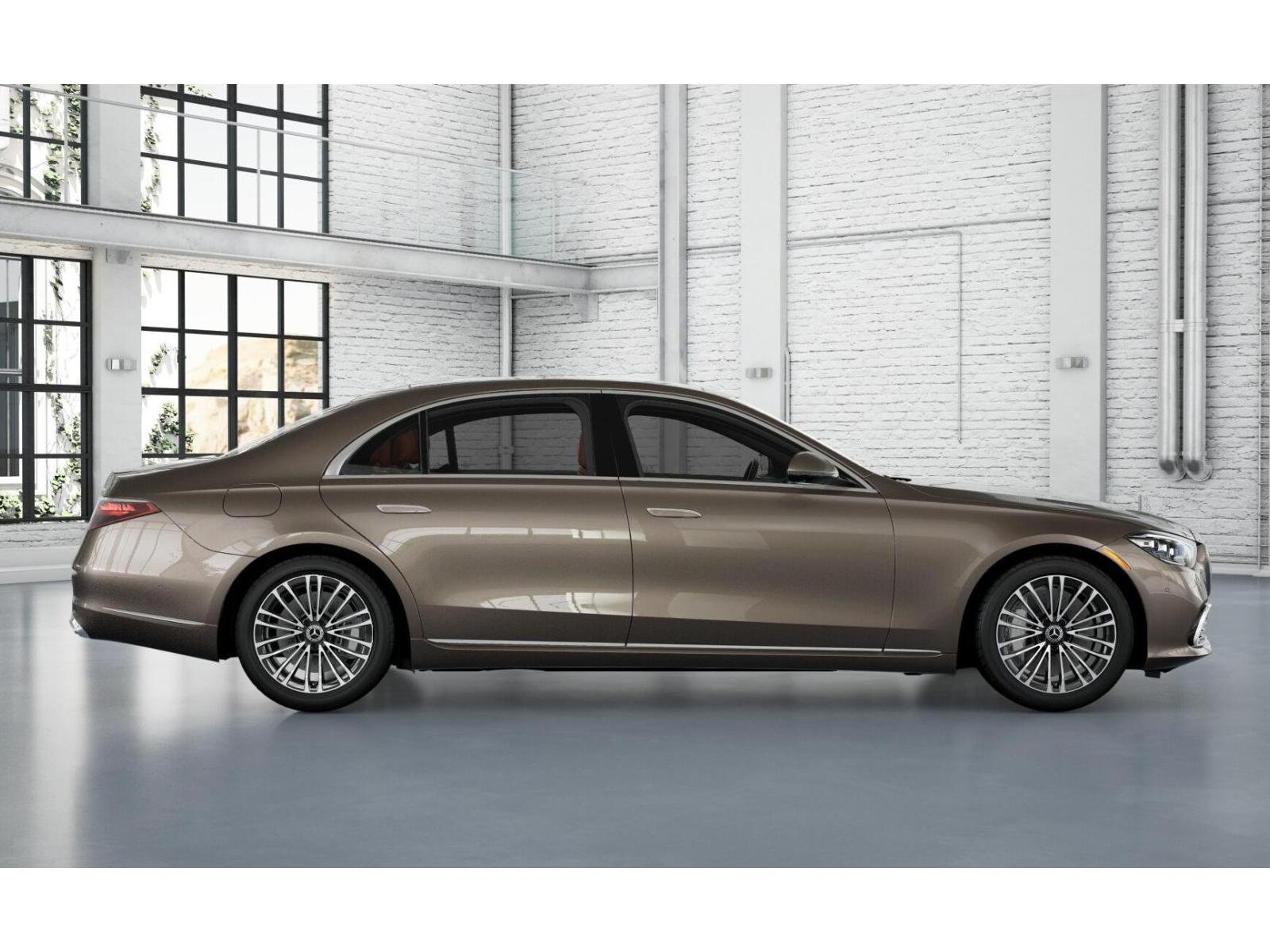 New 2026 Sonoran Brown Metallic Mercedes-Benz S 580 image 2
