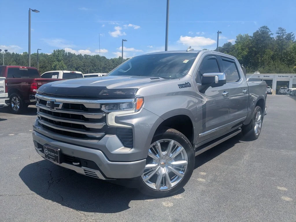 Used 2024 Sterling Gray Metallic Chevrolet High Country image 1
