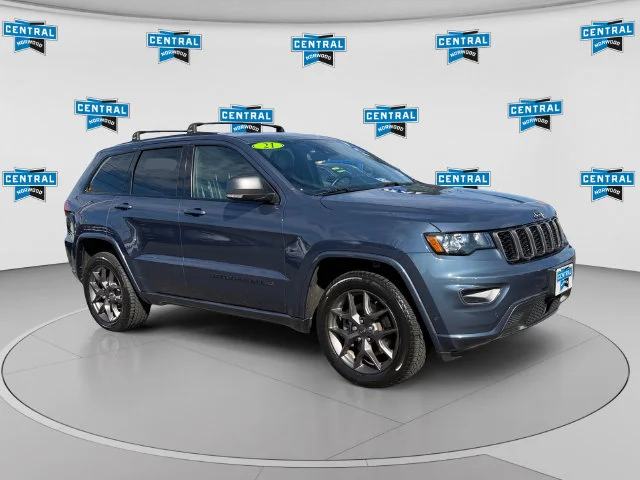 Certified Used 2021 Blue Jeep Limited image 8