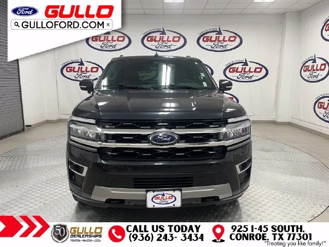 Used 2024 Dark Matter Gray Metallic Ford Limited image 2