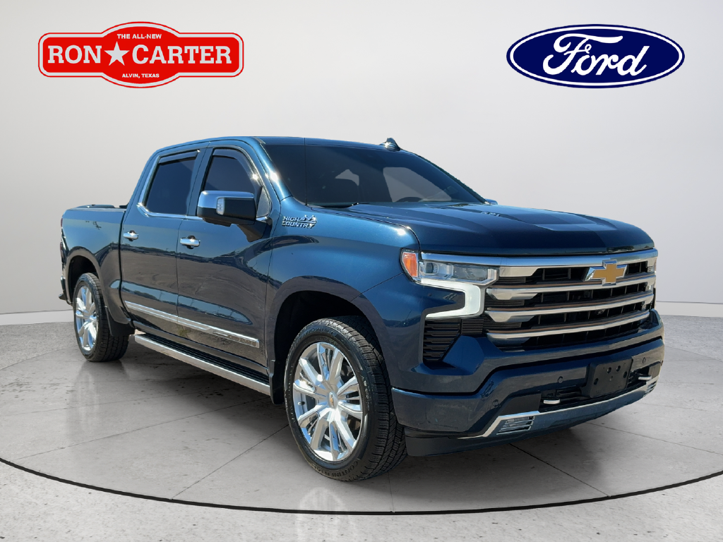 Used 2022 Blue Chevrolet High Country image 1