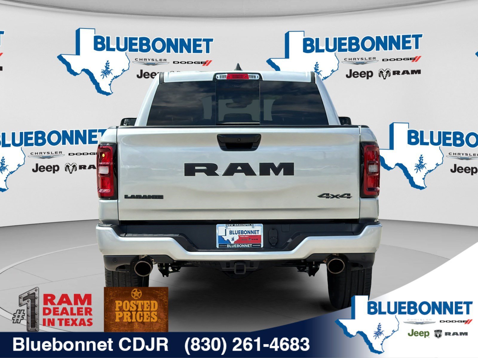 New 2026 Silver Zynith Exterior Paint RAM Laramie image 6
