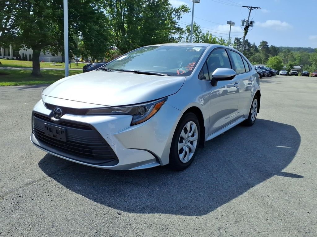 Used 2023 Classic Silver Metallic Toyota LE image 8