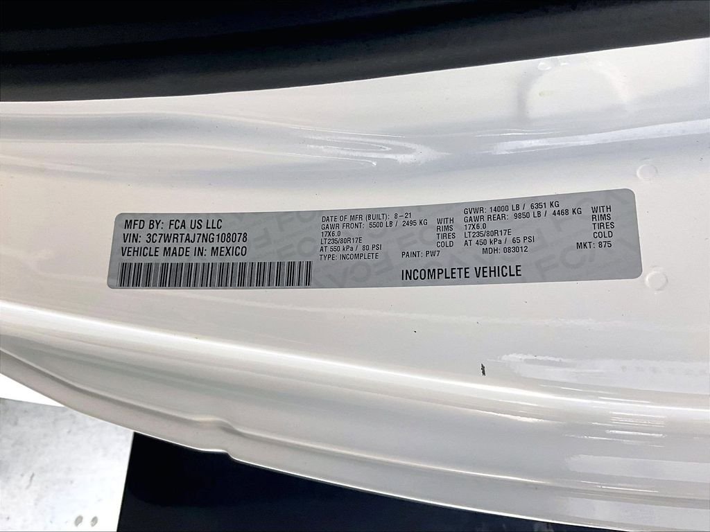 Used 2022 White Ram Tradesman image 35