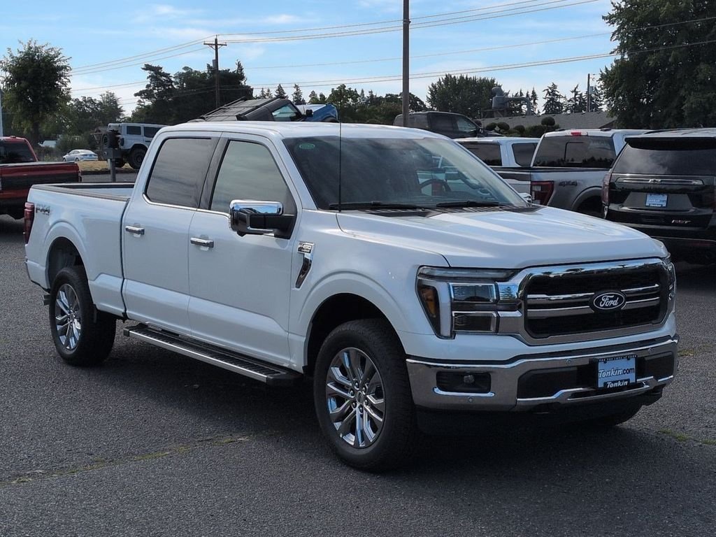 New 2026 Star White Metallic Tri-Coat Ford Lariat® image 41