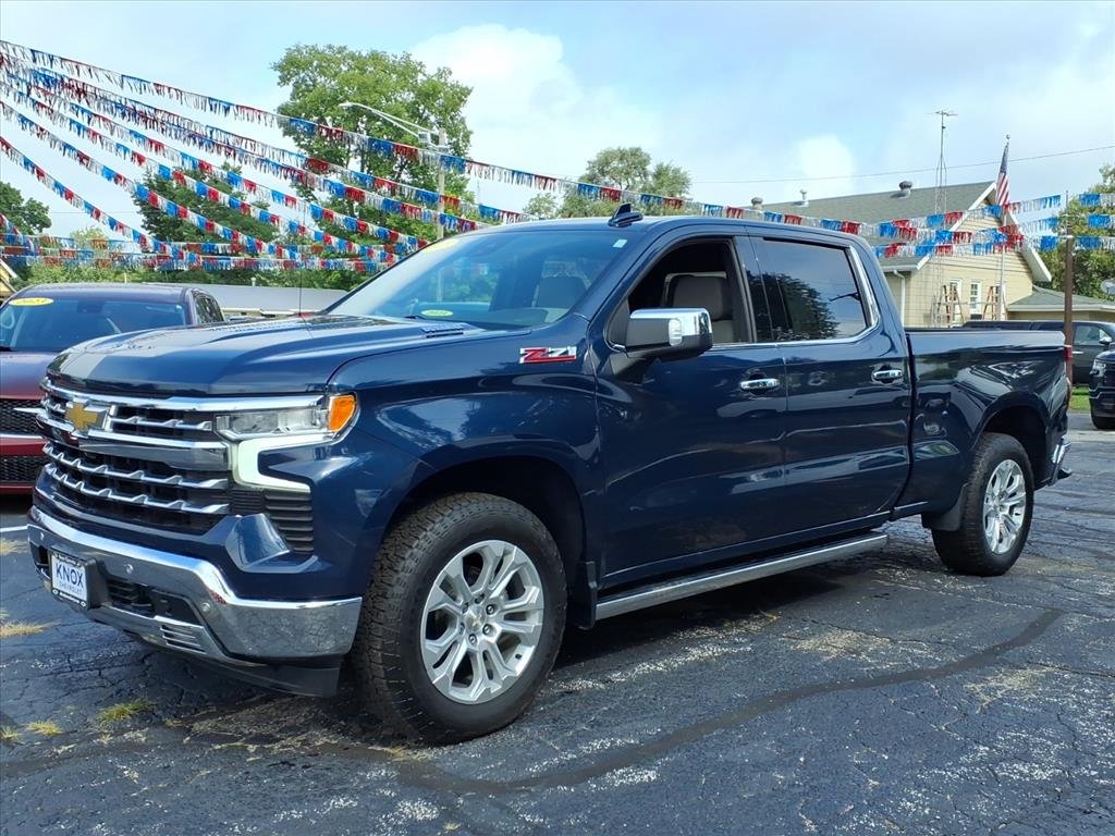 Used 2023 Northsky Blue Metallic Chevrolet LTZ image 1