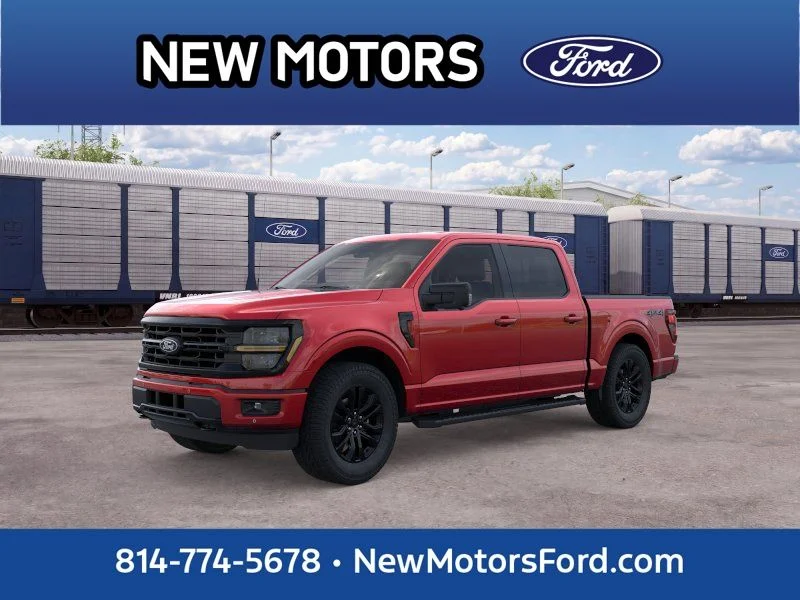 New 2026 Red Ford XLT image 1
